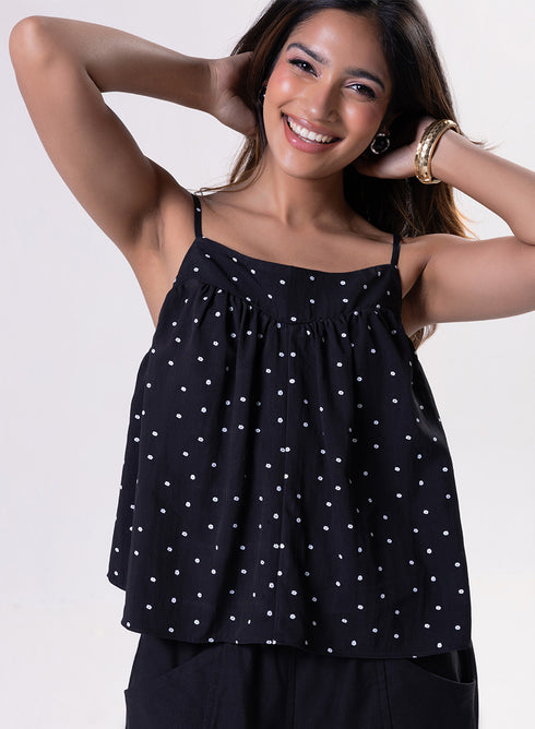 Strappy Cotton Top